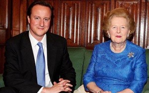 David Cameron Margaret Thatcher