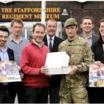 Christopher Pincher launches his Troop's shoe box campaign
