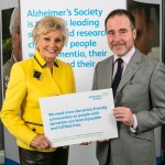 Christopher Pincher MP with Alzheimer’s Society Ambassador Angela Rippon